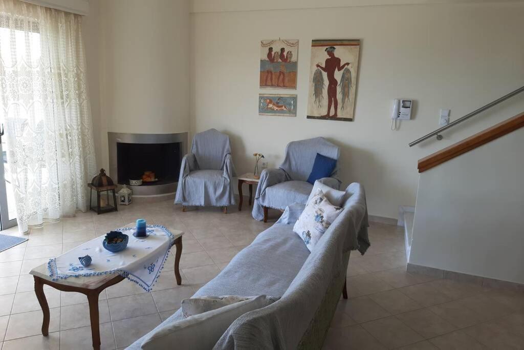 Seaside Villa Andronikos Amarynthos Eksteriør bilde